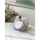 Replicas Bolso Louis Vuitton Bella en azul degradado Mahina M57856 Baratos Imitacion