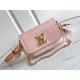 Replicas Louis Vuitton Pink Lockme Tender Bag M58555 Baratos Imitacion