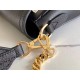 Replicas Louis Vuitton Black Lockme Tender Bag M58557 Baratos Imitacion