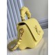 Replicas Bolso Louis Vuitton Twist PM en amarillo Taurillon M58571 Baratos Imitacion