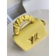 Replicas Bolso Louis Vuitton Twist PM en amarillo Taurillon M58571 Baratos Imitacion