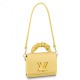 Replicas Bolso Louis Vuitton Twist PM en amarillo Taurillon M58571 Baratos Imitacion