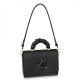 Replicas Bolso Louis Vuitton Twist MM en negro Taurillon M58688 Baratos Imitacion