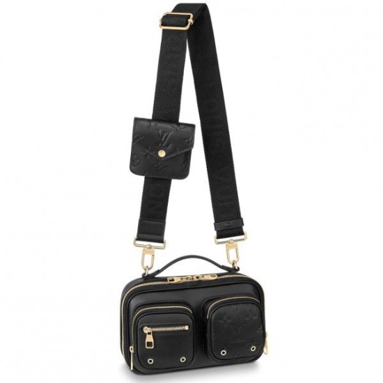 Replicas Bolso bandolera utilitario en negro M80450 de Louis Vuitton Baratos Imitacion