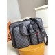 Replicas Louis Vuitton Utility Business Bag Damier Graphite N40278 Baratos Imitacion