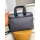 Replicas Louis Vuitton Utility Business Bag Damier Graphite N40278 Baratos Imitacion