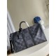 Replicas Louis Vuitton Keepall Bandouliere 50 Damier Graphite 3D N50016 Baratos Imitacion