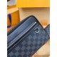 Replicas Louis Vuitton Scott Bolsa de mensajero Damier Graphite N50018 Baratos Imitacion