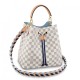 Replicas Louis Vuitton Damier Azur NeoNoe MM con correa trenzada N50042 Baratos Imitacion