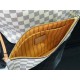 Replicas Bolso Louis Vuitton Damier Azur Neverfull MM con correa trenzada N50047 Baratos Imitacion