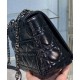 Replicas Christian Dior Medium Dior Caro Bag Negro Imitacion Baratos