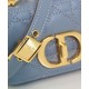 Replicas Christian Dior Micro Dior Caro Bag Azul Imitacion Baratos