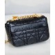 Replicas Christian Dior Micro Dior Caro Bolso negro Imitacion Baratos