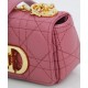 Replicas Christian Dior Micro Dior Caro Bag Peachblow Imitacion Baratos