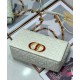 Replicas Christian Dior Medium Dioramour Dior Caro Bag Blanco Imitacion Baratos