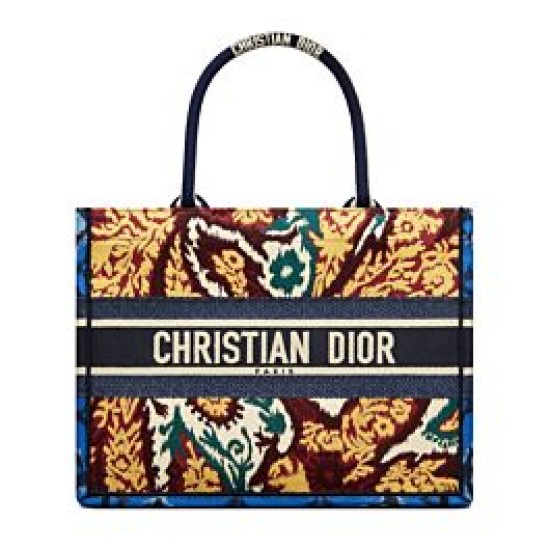 Replicas Christian Dior Small Book Tote Bag Azul Imitacion Baratos