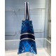 Replicas Christian Dior Small Book Tote Bag Azul Imitacion Baratos