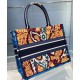 Replicas Christian Dior Small Book Tote Bag Azul Imitacion Baratos