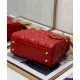 Replicas Christian Dior Mini Lady Dior Dioramour Bolso Rojo Imitacion Baratos