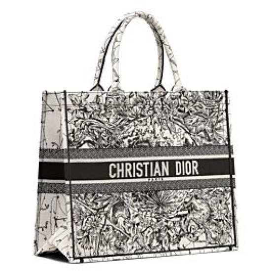 Replicas Christian Dior Book Tote Blanco Imitacion Baratos