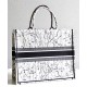 Replicas Christian Dior Book Tote Blanco Imitacion Baratos