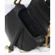 Replicas Christian Dior Micro Saddle Bag Negro Imitacion Baratos