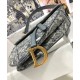 Replicas Bolsa Saddle Christian Dior Gris Imitacion Baratos