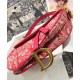 Replicas Christian Dior Saddle Bag Rojo Imitacion Baratos