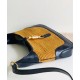 Replicas Gucci Jackie 1961 Bolso de hombro pequeño 636706 Azul oscuro Imitacion Baratos