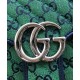 Replicas Bolso de hombro pequeño Gucci GG Marmont multicolor 443497 verde Imitacion Baratos