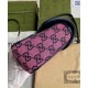 Replicas Bolso de hombro pequeño Gucci GG Marmont multicolor 443497 rosa Imitacion Baratos