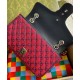 Replicas Bolso de hombro pequeño Gucci GG Marmont 443497 rojo Imitacion Baratos