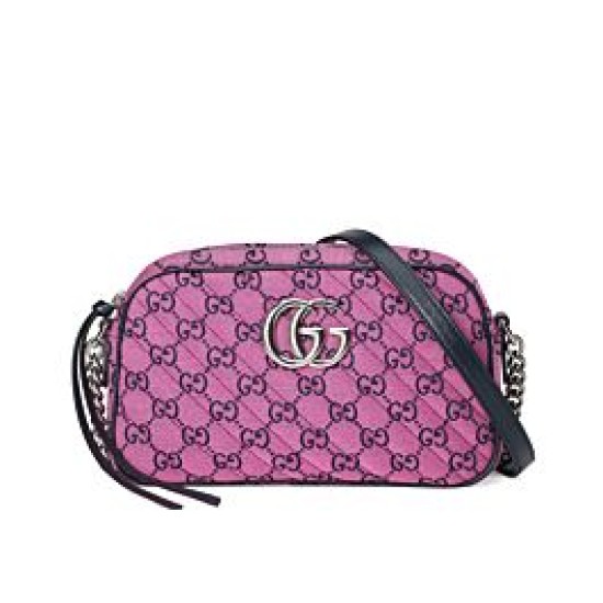 Replicas Bolso de hombro pequeño Gucci GG Marmont multicolor 447632 Imitacion Baratos