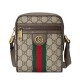 Replicas Bolso de hombro Gucci Ophidia GG 598127 Café oscuro Imitacion Baratos