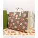 Replicas Gucci Les Pommes Large Tote 659980 Crema Imitacion Baratos