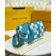 Replicas Louis Vuitton City Keepall N50076 Azul claro Imitacion Baratos