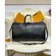 Replicas Louis Vuitton Keepall Bandouliere 50 M44810 Negro Imitacion Baratos