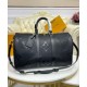 Replicas Louis Vuitton Keepall Bandouliere 45 M45532 Negro Imitacion Baratos