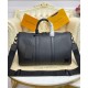 Replicas Louis Vuitton Keepall Bandouliere 40 M57088 Negro Imitacion Baratos