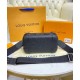 Replicas Louis Vuitton Horizon Clutch M20439 Negro Imitacion Baratos