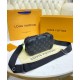 Replicas Louis Vuitton Horizon Clutch M45579 Negro Imitacion Baratos