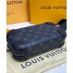 Replicas Louis Vuitton Horizon Clutch M45579 Negro Imitacion Baratos