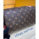 Replicas Louis Vuitton Speedy Bandouliere 25 M45910 Marrón Imitacion Baratos