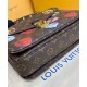 Replicas Louis Vuitton Pochette Metis M59257 Marrón Imitacion Baratos