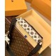 Replicas Louis Vuitton Felicie Strap Go M80695 Albaricoque Imitacion Baratos