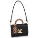 Replicas Louis Vuitton Twist MM M58568 Negro Imitacion Baratos