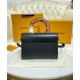 Replicas Louis Vuitton Twist MM M58568 Negro Imitacion Baratos