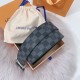 Replicas Louis Vuitton LV Initiales 40MM Cinturón reversible Damier Graphite M0213Q Imitacion Baratos