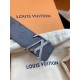 Replicas Louis Vuitton LV Initiales 40MM Cinturón reversible Monogram Eclipse M0285V Imitacion Baratos