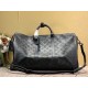 Replicas Louis Vuitton Keepall Bandouliere 50 Monogram Shadow M44810 Imitacion Baratos